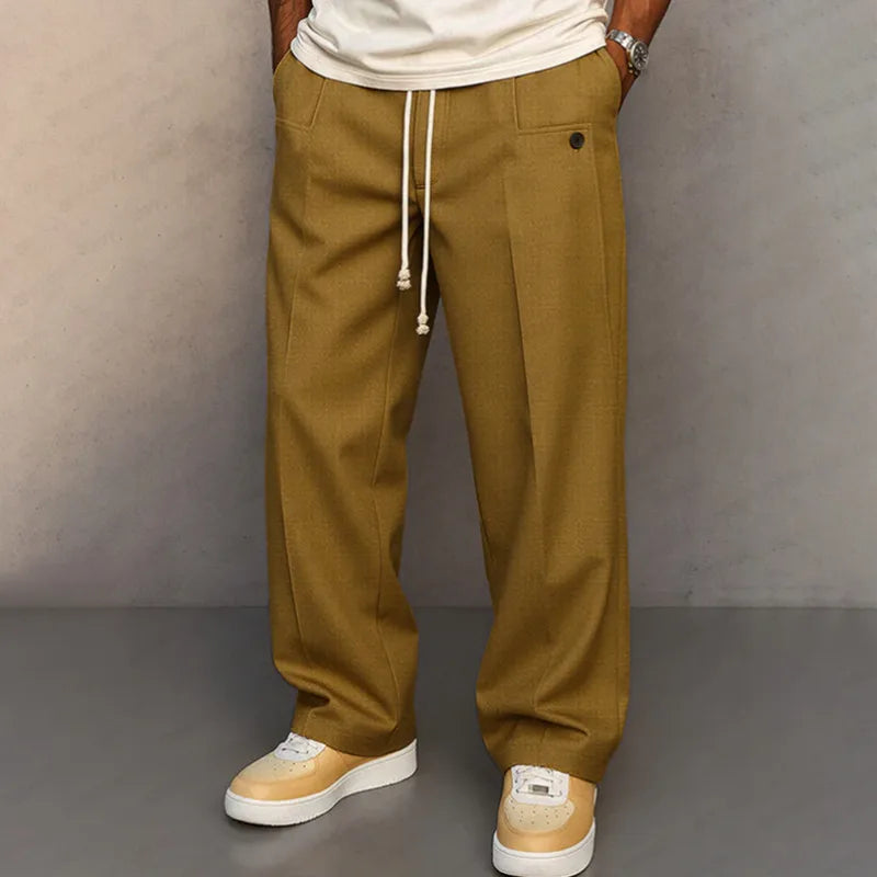 Worth | Men's Luxury Comfort Pants - Size:S;Color:Khaki
