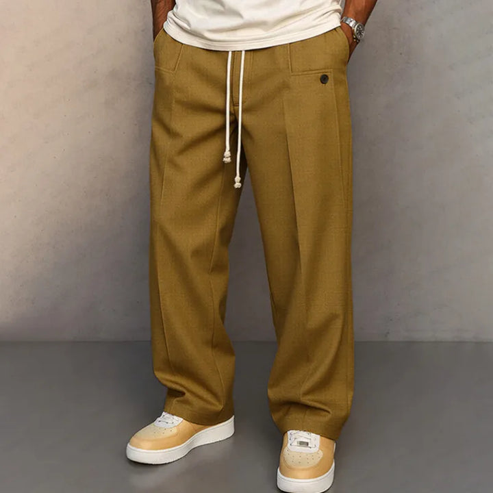 Worth | Men's Luxury Comfort Pants - Size:S;Color:Khaki