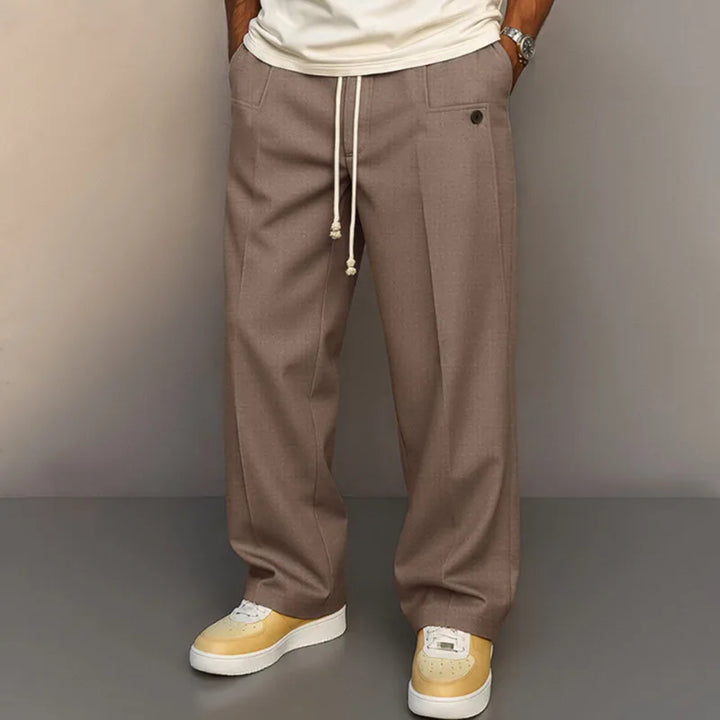 Worth | Men's Luxury Comfort Pants - Size:S;Color:Light Brown