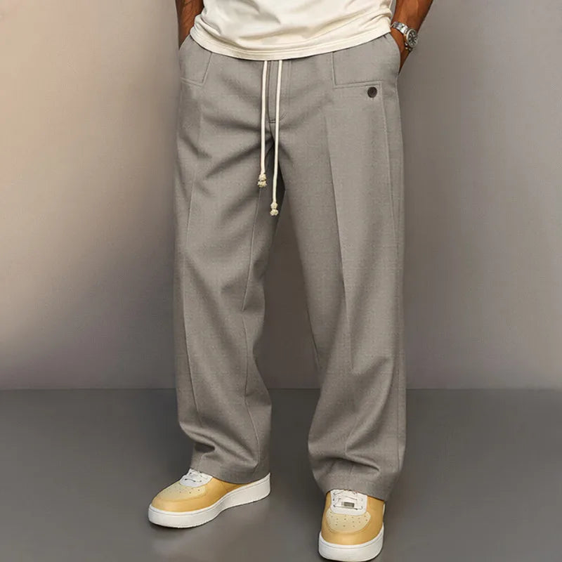 Worth | Men's Luxury Comfort Pants - Size:S;Color:Light Gray