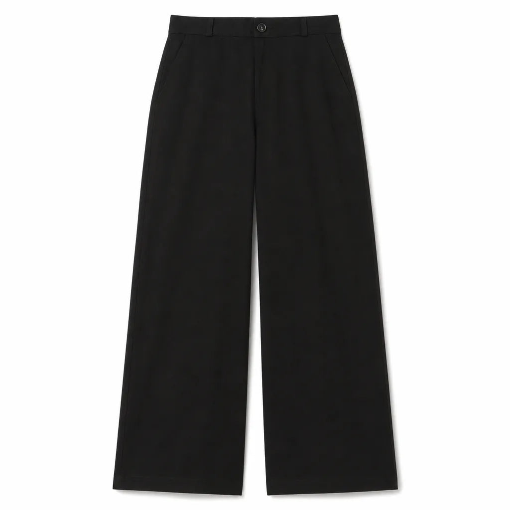Wren Straight Leg Pants - Color:Black;Size:XS