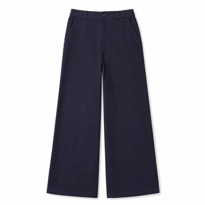 Wren Straight Leg Pants - Color:Blue;Size:XS