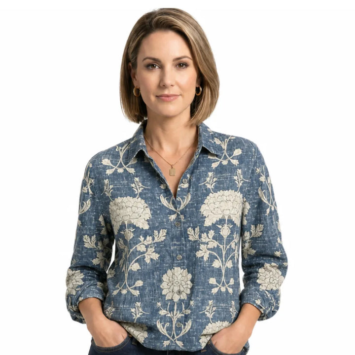 Women's Tierney Printed Longline Shirt