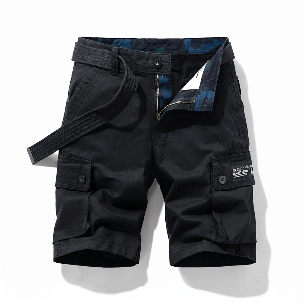 Zachary Cargo Shorts - Color:Black;Size:29
