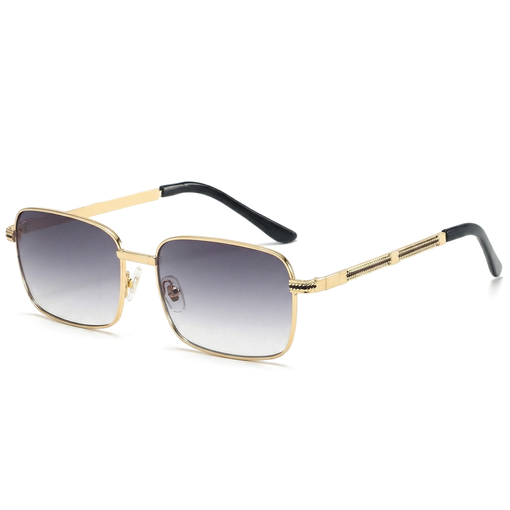 Zentaro Prime Metal Shades - Color:Gold/Gradient Gray