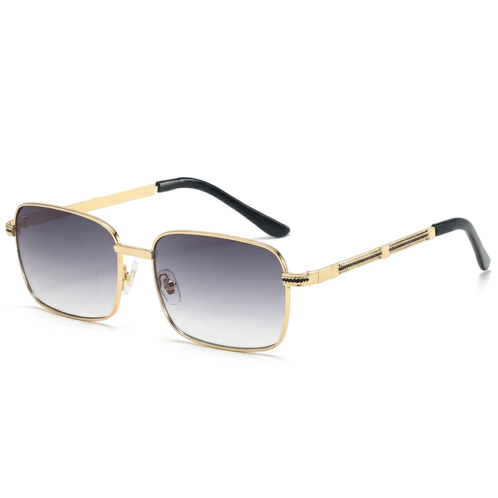 Zentaro Prime Metal Shades - Color:Gold/Gradient Gray