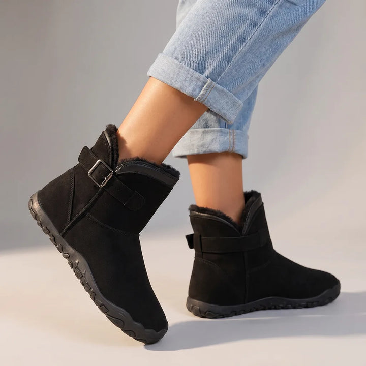 Zoe Barefoot Boots - Color:Black;Size:35