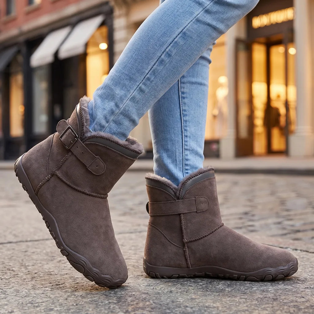 Women's Gray Zoe Barefoot Boots